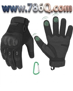 Touchscreen <b>Gloves</b> Hard <b>Knuckle</b> Hiking Camping Anti Cutting Tactical Leather <b>Gloves</b> From Pakistan - Product Image 1