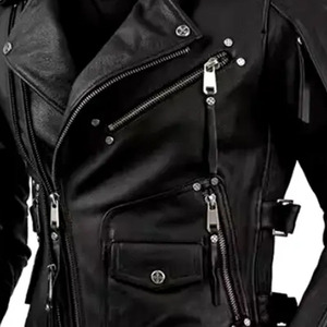 Veste en cuir moderne, manteau en cuir tendance, fabrication artisanale de qualité supérieure, vente en gros, fournisseur direct - Product Image 5