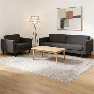 Tappeto Marrone Chiaro Misto per Soggiorno, Camera da Letto, Sala da Pranzo, Ufficio, Set di Tappeti e Moquette - Product Image 1