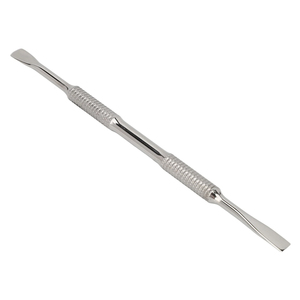 2026 Stainless Steel Customized Made With Textured Grip For Manicure Grooming Dual-Sided Metal Nail Art Maintenance <b>Tool</b> - Product Image 1