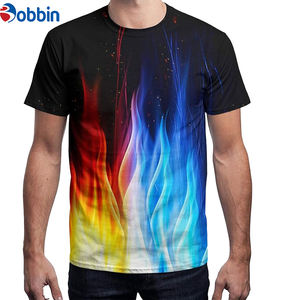 Camisetas Personalizadas con Logotipo Sublimado, Fabricante de Camisetas con Impresión Sublimada Completa, Impresión 3D en Spandex/Poliéster de Manga Corta - Product Image 3