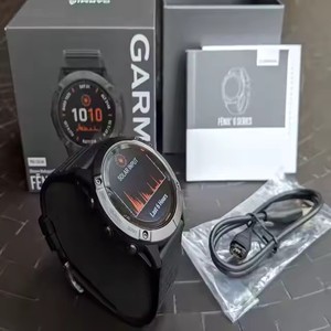 ลดราคา Garmin Fenix 6S Solar สีเงิน นาฬิกาสปอร์ต GPS พร้อมวัดอัตราการเต้นของหัวใจ - Product Image 2