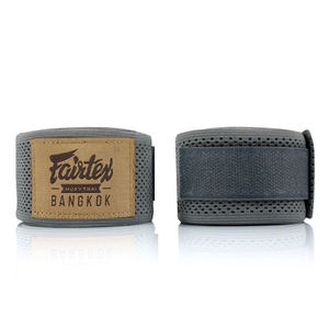 Bandages de boxe Fairtex en maille de haute qualité, personnalisés, élastiques, pour la musculation et l'entraînement en salle de sport, offrant un soutien pour les poignets. - Product Image 3