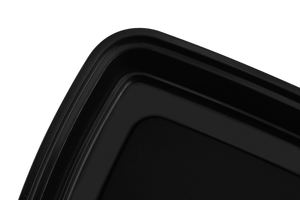 Recipiente Rectangular de Plástico para Alimentos con Tapa, Libre de BPA, Hermético, Portátil, de un Solo Compartimento, Apto para Microondas, Tamaño M - Product Image 4