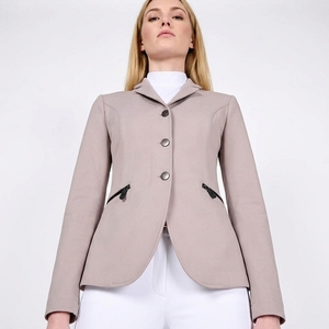Chaqueta de Equitación para Mujer, Modelo 2026, de Alta Calidad, con Botones, de Secado Rápido, con Estampado Digital y Logotipo Personalizado - Product Image 3