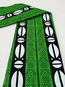 Tela de Algodón Ankara con Estampado Africano de Alta Calidad para Ropa de Moda, Prendas Elegantes y Confección Personalizada - Product Image 2