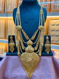 Parure de bijoux Dubai Box Chain plaqué or - Product Image 6