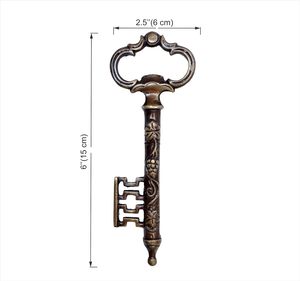 Vintage Brass Key Design Bottle Opener Classic Bar <b>Accessory</b> for Home <b>Kitchen</b> - Product Image 4