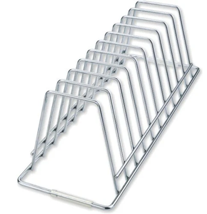 Égouttoir à vaisselle en acier inoxydable pour tasses, assiettes et plats - Product Image 4