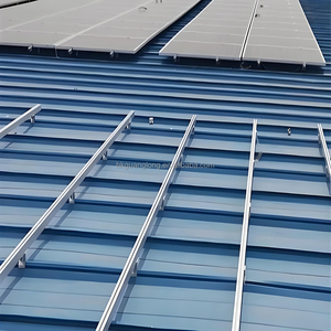 Wholesale Solar Bracket Solar Rails Bipv Waterproof Solar Rail Aluminium Solar Mounting Rail for Solar Panel - Product Image 5