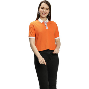 เสื้อผู้หญิงทรงเข้ารูป ระบายอากาศได้ดี ผลิตจากผ้าถัก พร้อมโลโก้สั่งทำพิเศษ คุณภาพสูง ผลิตจากผ้าโพลีเอสเตอร์/ผ้าฝ้ายแคนวาส - Product Image 1