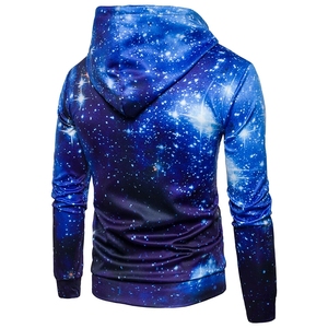 <b>Star</b> <b>Design</b> 3D Digital Printing 100% Polyester Autumn Quick Dry Loose Fashion Hoodie Pullover Wholesale - Product Image 2
