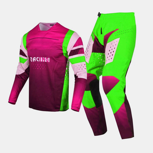 Traje de Motocross Personalizado con MOQ Bajo, Equipación de Motociclismo, Traje de Carreras Personalizado, Conjunto de Equipación de Moto para Adultos, Pantalón y Jersey - Product Image 6