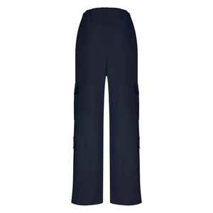 Nouveauté : Pantalon cargo pour femme, coupe ample, style streetwear décontracté, taille haute, multi-poches, pour filles et femmes - Product Image 6