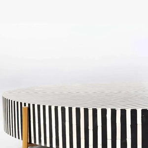 Handmade Modern Style <b>Rotatable</b> <b>Coffee</b> <b>Table</b> Elegant Bone Inlay Unique Home decor Furniture Hotel Living Room Furniture Deco - Product Image 6