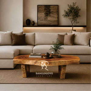 MIinimalis Wood <b>Coffee</b> <b>Table</b> Handmade Modern Living Room Furniture - Product Image 2