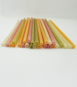 ECO FRIENDLY EDIBLE RICE <b>STRAWS</b> WHOLESALE MULTICOLOR NATURAL DRINKING <b>STRAW</b> - Product Image 5