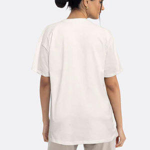 เสื้อยืดคอตตอนหนาน้ำหนักมากสำหรับผู้ชาย ทรงโอเวอร์ไซส์ ทรงหลวม - Product Image 4