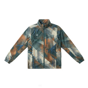 Custom Abstract Print Windbreaker <b>jacket</b> for <b>men</b> Lightweight Wholesale Printed Custom Logo Zip Up Outerwear Sports <b>Running</b> Wear - Product Image 3