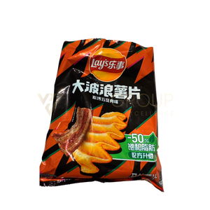 เลย์ บิ๊กเวฟ ริดจ์ โพเททโท ชิปส์ 70 กรัม HO G3 ผลิตในจีน - Product Image 2