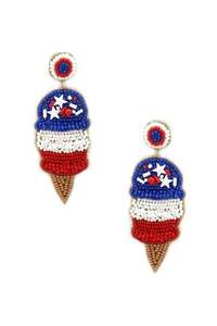 Elegant Bohemian Beaded Drop <b>Earrings</b> Handmade Fashion Accessories At <b>Cheap</b> Price - Product Image 2