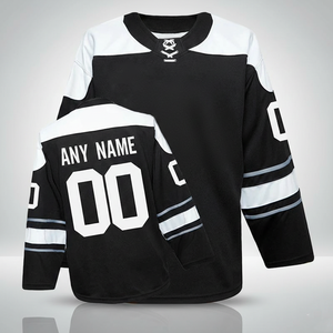 Maillot de hockey personnalisé avec logo, respirant, en polyester, pour l'entraînement - Product Image 3