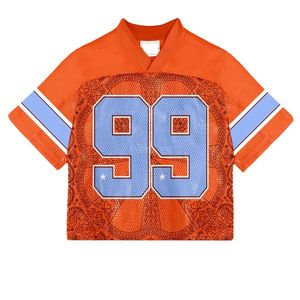 Vêtements de sport en mesh respirant, logo, nom et numéro de l'équipe, maillot de foot de haute qualité, t-shirt - Product Image 3