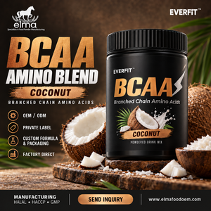 Concentrado de Proteína de Suero de Leche Elma Food 1KG Sin Azúcar Añadido 50 Porciones Fórmula de Crecimiento Muscular con BCAA Proteína en Polvo Sin GMO - Product Image 1