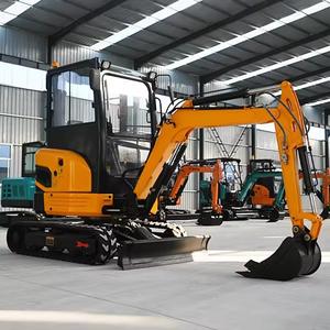 Achetez une mini-excavatrice de 5 tonnes de haute qualité avec moteur, boîte de vitesses, pompe et roulement de chenille de qualité supérieure. Vente en gros disponible. - Product Image 3