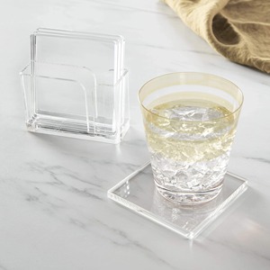 แผ่นรองแก้วอะคริลิคออกแบบเองสำหรับของขวัญและสร้างแบรนด์ - Product Image 2