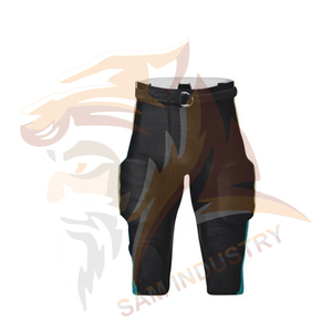 Conjunto de Uniforme de Fútbol Americano para Hombre, Camiseta y Pantalones Sublimados, Ropa Deportiva de Color Sólido - Product Image 4