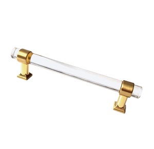 <b>Extra</b> <b>Large</b> Acrylic Brass Door Best Selling Door Handle Customize Size Acrylic Home Furniture Handle Cabinet Handles Best Sale - Product Image 1