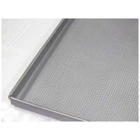 Exportateur mondial vendant des plateaux de cuisson perforés en aluminium/acier inoxydable de qualité supérieure, lavables et résistants au four, 600 x 400 x 25 mm