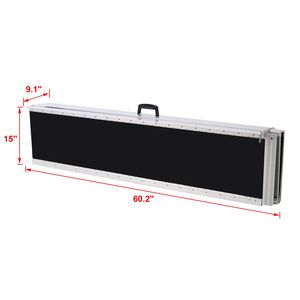 Rampa Portatile Pieghevole in Alluminio da 3 Metri per Sedia a Rotelle Manuale, Capacità 270 Kg, Superficie Antiscivolo, Due Pezzi Separati - Product Image 3