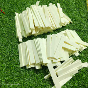 เม็ดกระดูกควายสีขาวสวยงาม วัสดุงานฝีมือทำมือจากธรรมชาติ ราคาถูก - Product Image 3