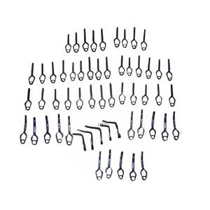 Juego de 50 Clips Ortopédicos Dentales para Aneurismas, Instrumentos Quirúrgicos Cerebrales para Perros, Reutilizables, de Titanio Premium - Product Image 3