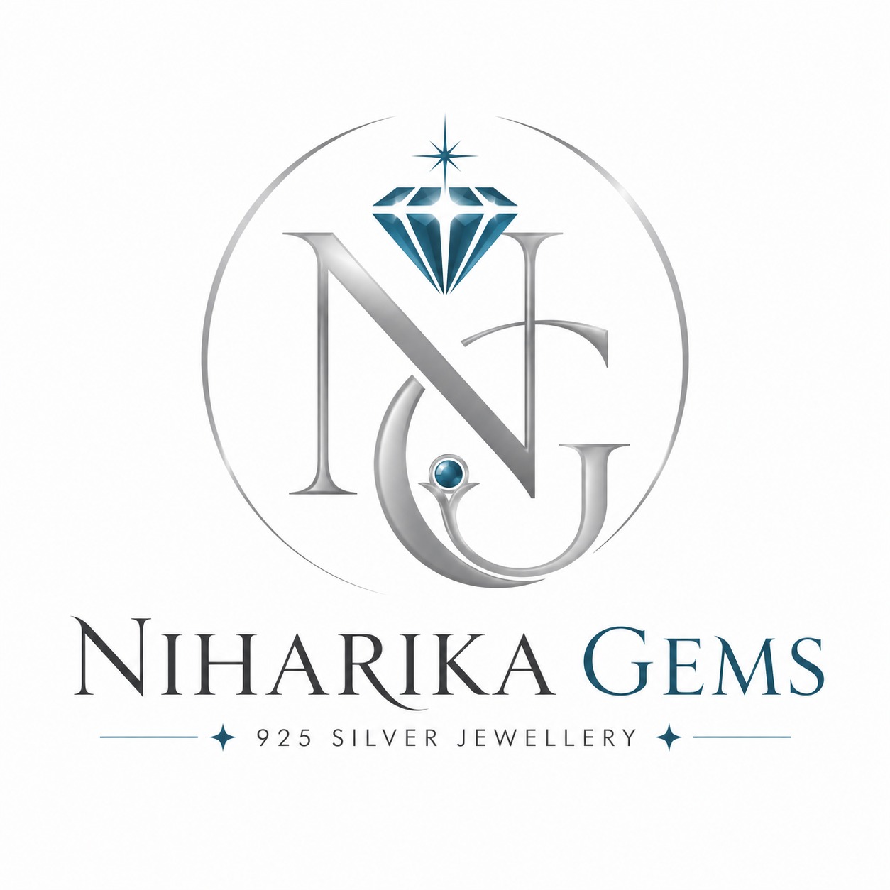 Niharika Gems logo