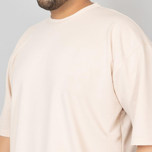 Oversized 4XL-6XL Men's Plus Size Formal O-Neck Short Sleeve <b>T</b>-<b>Shirt</b> with Digital Printing Eco-Friendly Custom Logo Front - Product Image 2