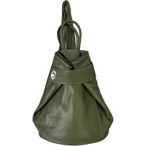 Mochila de Cuero de Cabra Hecha a Mano para Mujer, Silueta Relajada, Estilo Casual, para Viajes y Uso Diario - Product Image 6