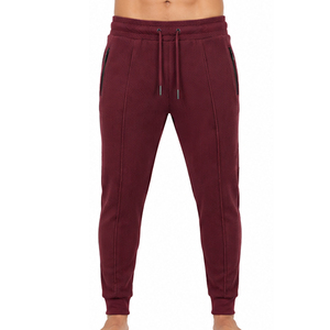 Pantalon de jogging texturé en maille gaufrée douce pour homme, coupe ajustée, décontracté, taille élastique avec cordon de serrage, confortable pour le quotidien, personnalisable - Product Image 1