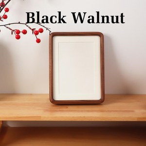 Rounded Corner Solid <b>Wood</b> Photo <b>Frame</b>, Design for Tabletop Display - Product Image 5