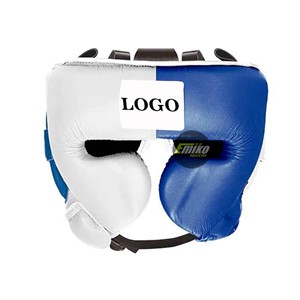 Casque de boxe jaune, protection intégrale pour la tête, équipement d'entraînement avec protection des oreilles - Product Image 2