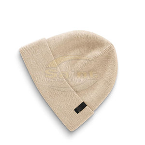 Unisex <b>Beanie</b> <b>Hat</b> Warm Soft Cotton <b>Wool</b> Knit Winter Adjustable Stretch Fit Comfortable Lightweight Breathable Casual Outdoor - Product Image 3