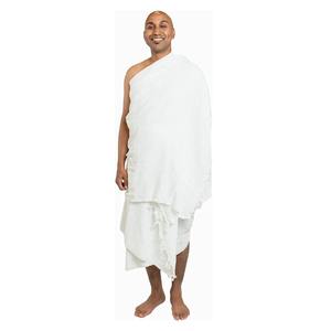 Ihram pour homme, couleur unie, élégant, prix bas, coton, antistatique, haute qualité, séchage rapide, personnalisé, respirant, longueur cheville - Product Image 1