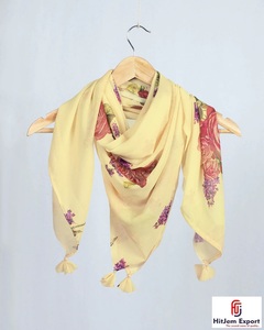 Foulard en Soie Personnalisé de Luxe Imprimé pour Femme, Léger, Carré, Tissu Tendance, Fournisseur OEM en Gros - Product Image 1