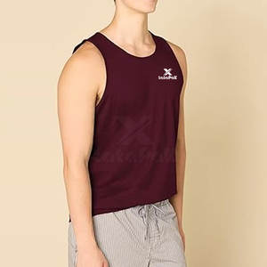 Camiseta sin Mangas Moderna para Hombre, Corte Atlético, Ligera, 100% Algodón, Secado Rápido, Transpirable, de Alta Calidad, Cómoda, Ideal para Gimnasio y Fitness - Product Image 2