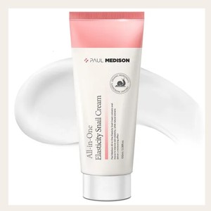 ผลิตภัณฑ์ดูแลผิวหน้าสไตล์เกาหลี K-Beauty Polmedison All-in-One Elasticity Snail Cream 100 มล. ผลิตในเกาหลี สารสกัดจากเมือกหอยทาก - Product Image 5