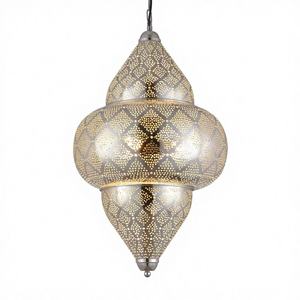Modern Moroccan Eco-friendly Christmas Pendant <b>Light</b> Antique Copper Finish Metal Hanging Lantern <b>Ceiling</b> <b>Shade</b> Home - Product Image 1