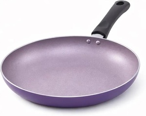 Poêle à frire en acier inoxydable avec poignée résistante à la chaleur, compatible induction, poêle antiadhésive pour la cuisson. - Product Image 4