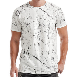 Camisetas de Manga Corta con Cuello Redondo, Transpirables y Ecológicas para Hombre, Diseño Sublimado Personalizado Según la Demanda del Cliente, Estilo Casual - Product Image 3